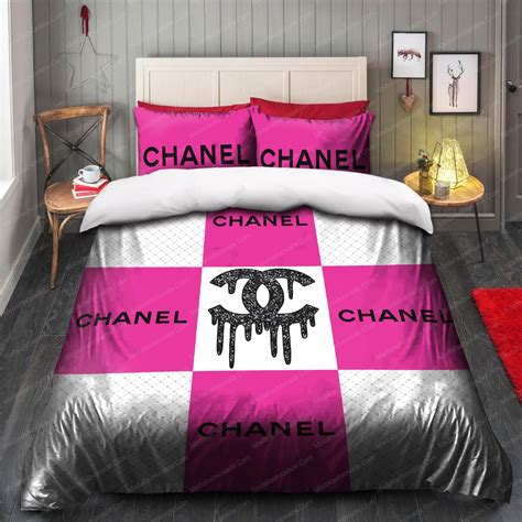 pink chanel bedding|chanel bedding for sale.